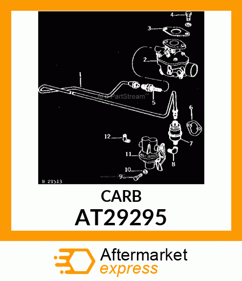 Carburetor - CARBURETOR AT29295