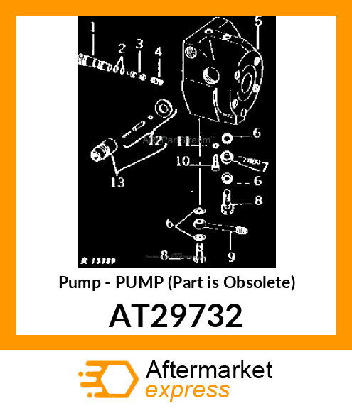 Pump - PUMP (Part is Obsolete) AT29732