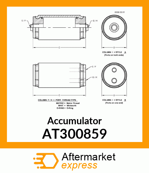 ACCUMULATOR AT300859