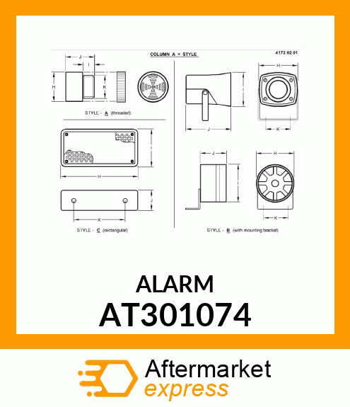 ALARM AT301074