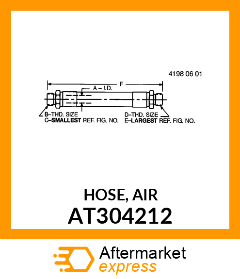 HOSE, AIR AT304212