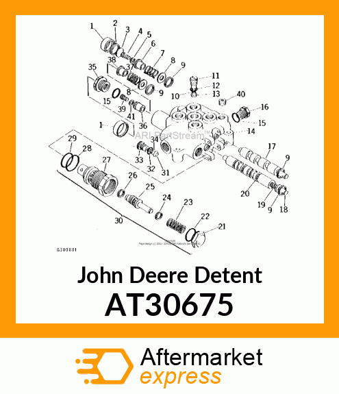 DETENT ,SEGMENT SPK AT30675