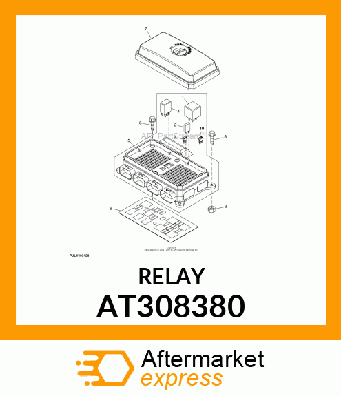 RELAY, 280 AT308380