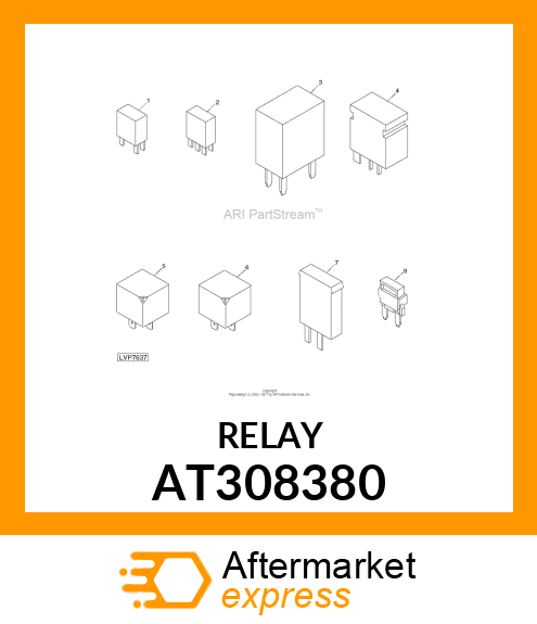 RELAY, 280 AT308380