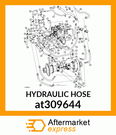 HYDRAULIC HOSE at309644