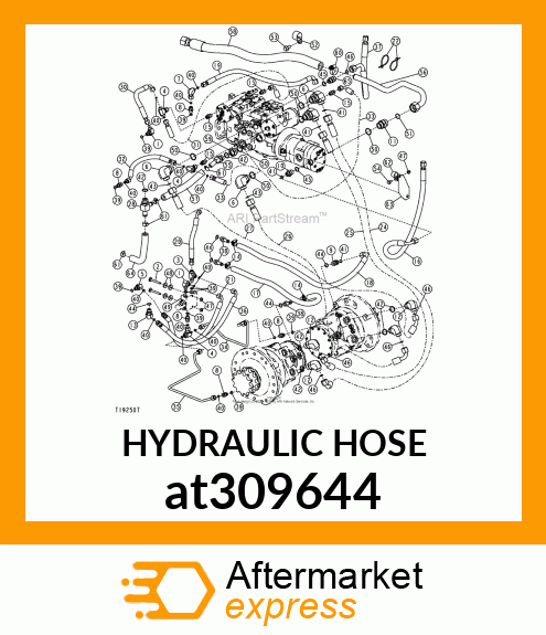 HYDRAULIC HOSE at309644