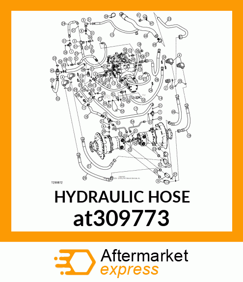 HYDRAULIC HOSE at309773