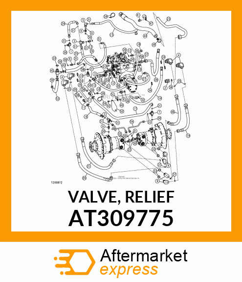 VALVE, RELIEF AT309775