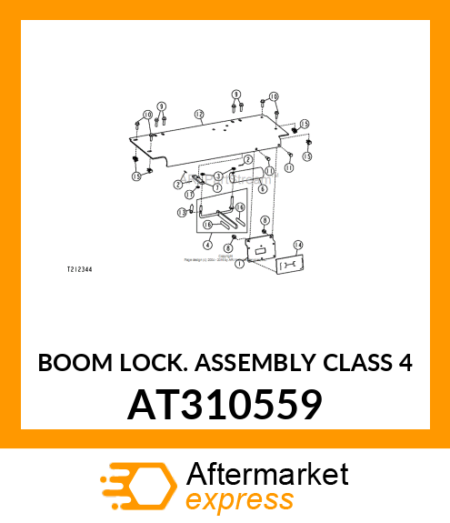BOOM LOCK ASSEMBLY CLASS 4 AT310559
