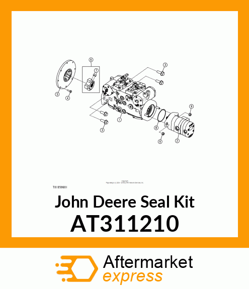 KIT, PUMP SERVICE AT311210