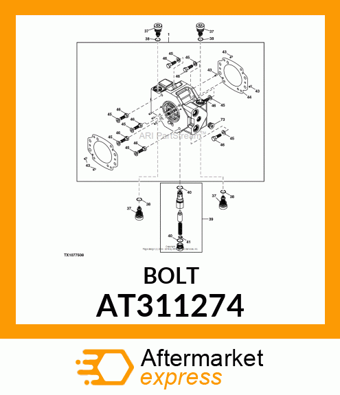 BOLT AT311274