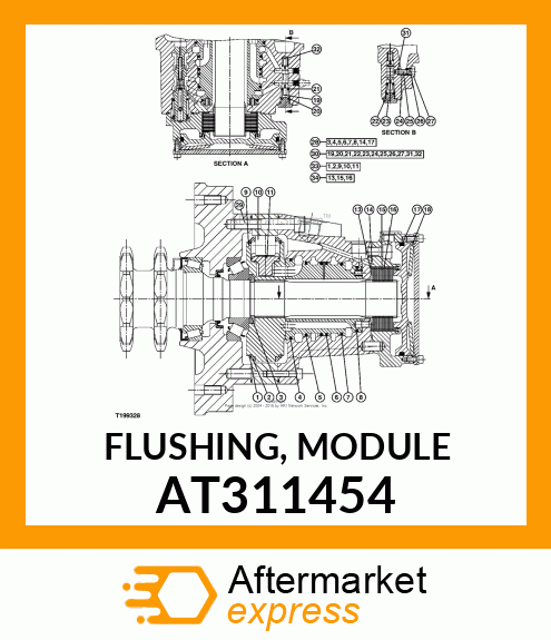 FLUSHING, MODULE AT311454