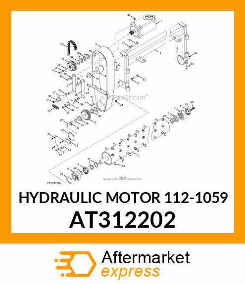HYDRAULIC MOTOR 112 AT312202
