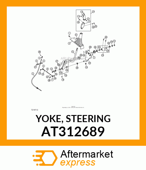YOKE, STEERING AT312689
