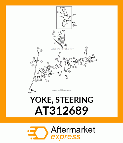 YOKE, STEERING AT312689