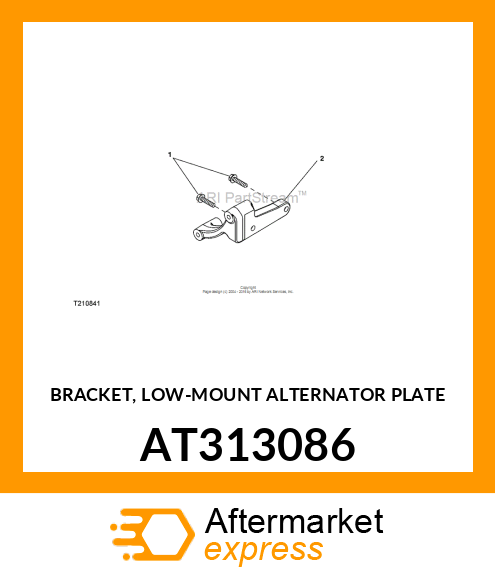 BRACKET, LOW AT313086