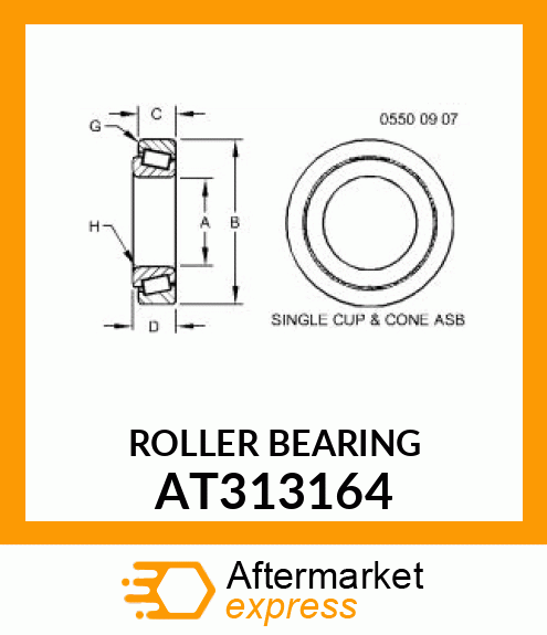 ROLLER BEARING AT313164