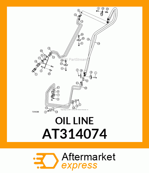 OIL LINE AT314074