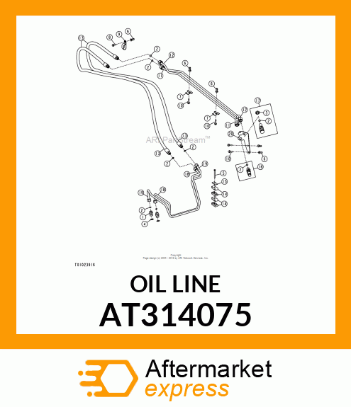 OIL LINE AT314075