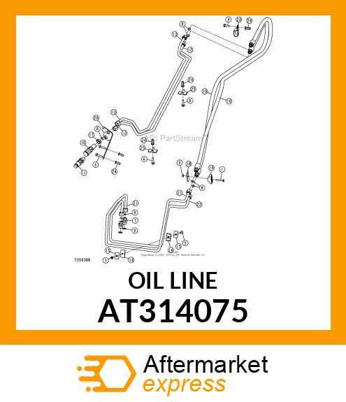 OIL LINE AT314075