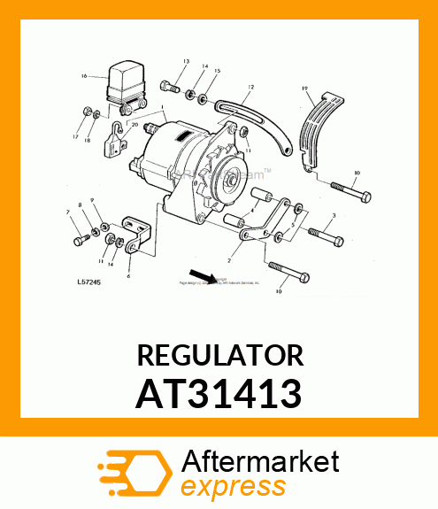 REGULATOR,VOLTAGE AT31413