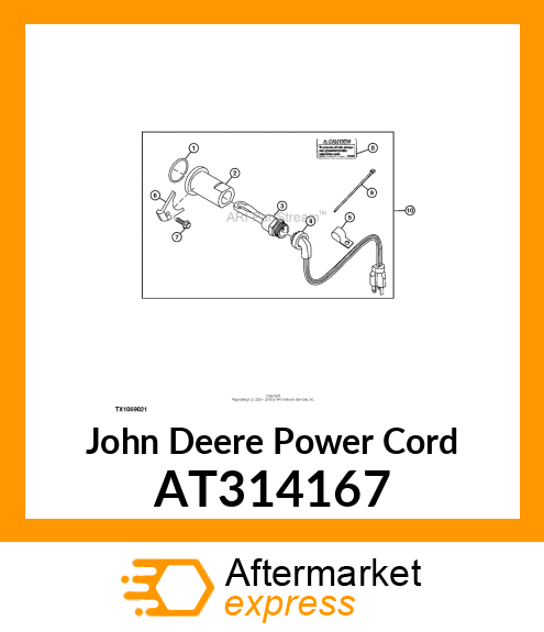 CORD, ASSEMBLY AT314167