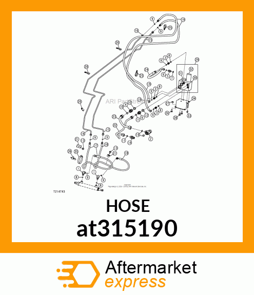 HYDRAULIC HOSE at315190