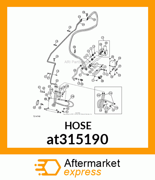 HYDRAULIC HOSE at315190