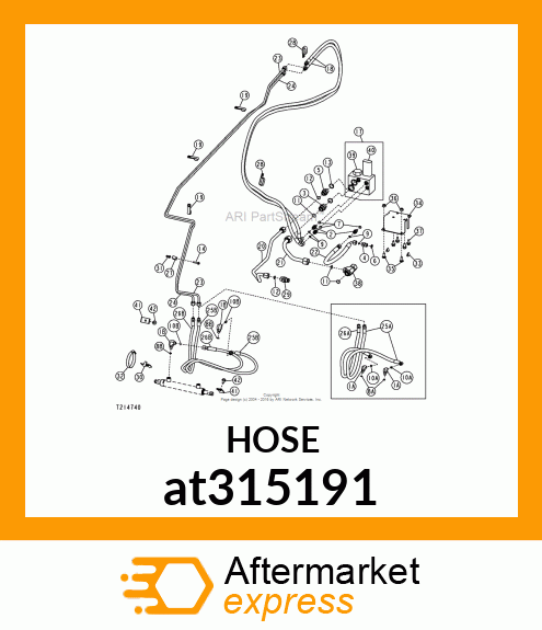 HYDRAULIC HOSE at315191