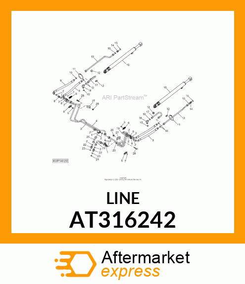 OIL LINE AT316242