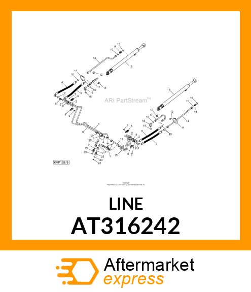 OIL LINE AT316242