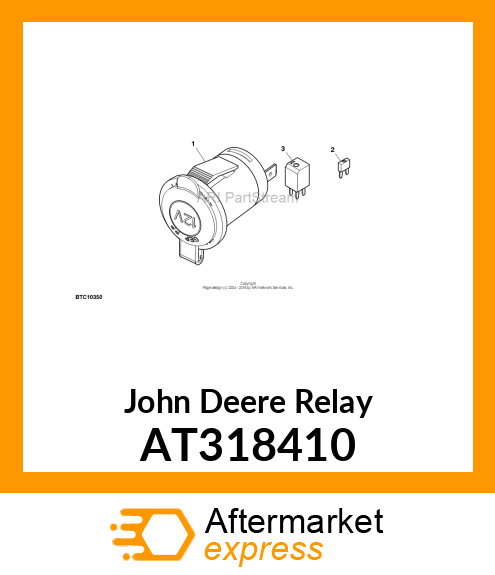 RELAY, 280 AT318410