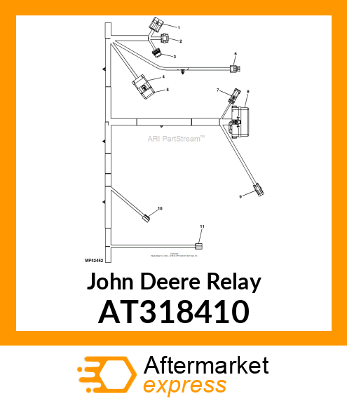 RELAY, 280 AT318410