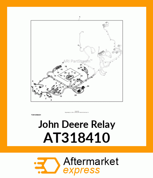 RELAY, 280 AT318410