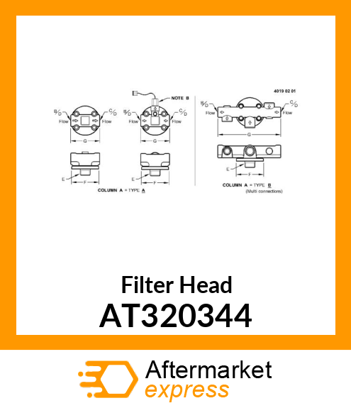 FILTER, SERVICE ASSEMBLY AT320344