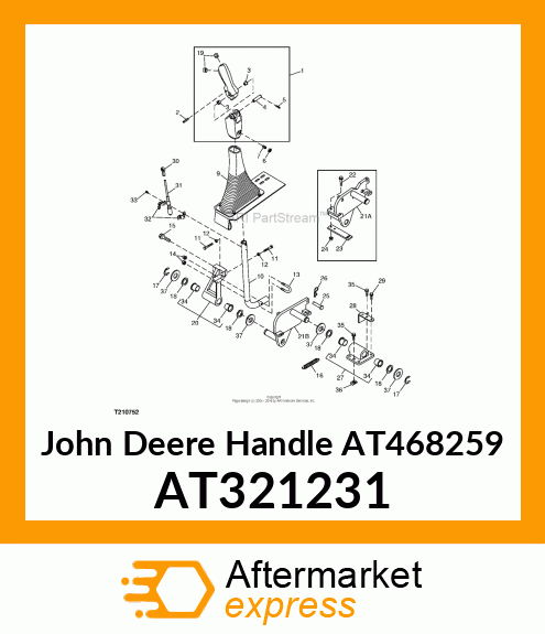 HANDLE, HANDLE ASSY, HANDS ONLY HO AT321231