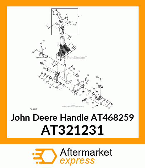 HANDLE, HANDLE ASSY, HANDS ONLY HO AT321231