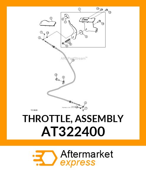 THROTTLE, ASSEMBLY AT322400