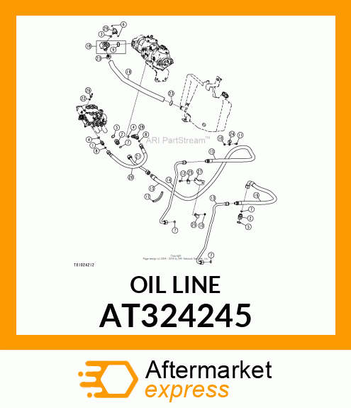 OIL LINE AT324245