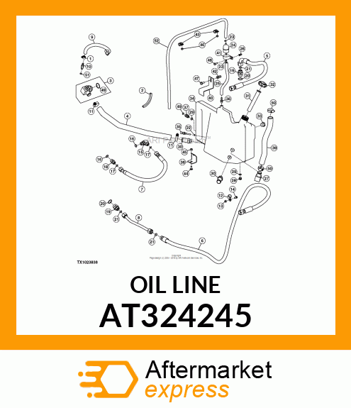 OIL LINE AT324245