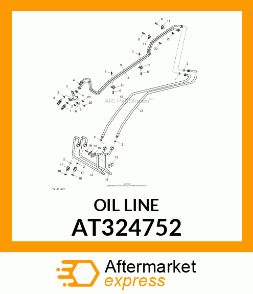 OIL LINE AT324752