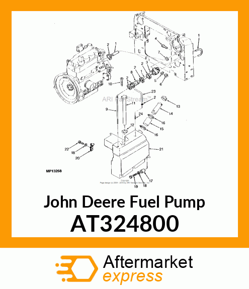 PUMP, FUEL AT324800