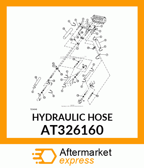 HYDRAULIC HOSE AT326160
