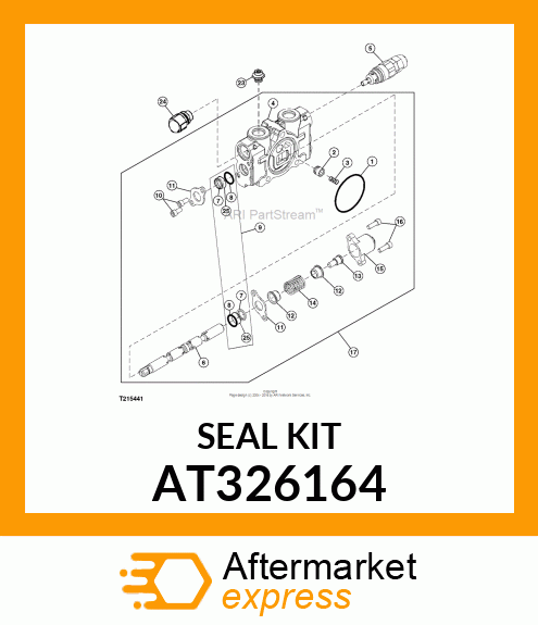 SEAL KIT AT326164