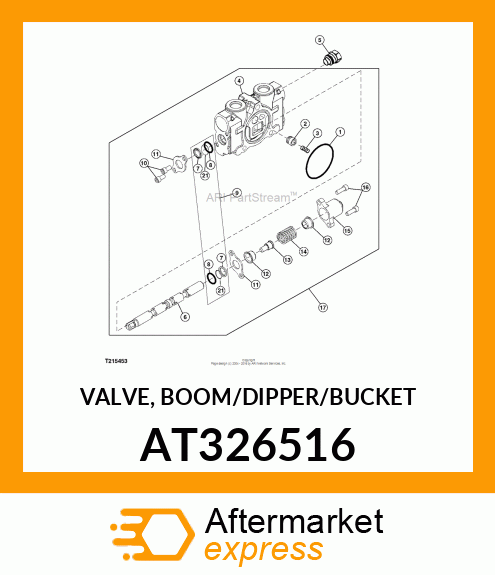 VALVE, BOOM/DIPPER/BUCKET AT326516