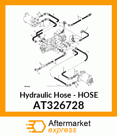 Hydraulic Hose AT326728