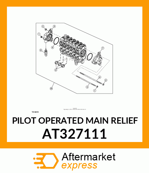 PILOT OPERATED MAIN RELIEF AT327111