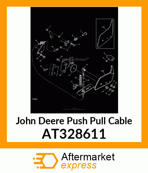 PUSH PULL CABLE AT328611