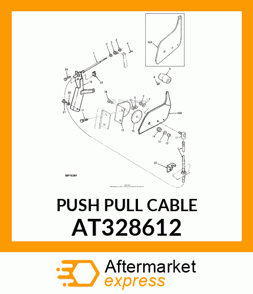 Push Pull Cable AT328612
