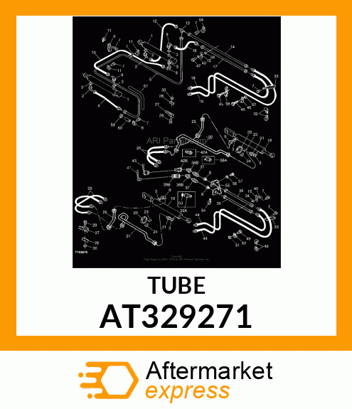 TUBE ASSENBLY AT329271
